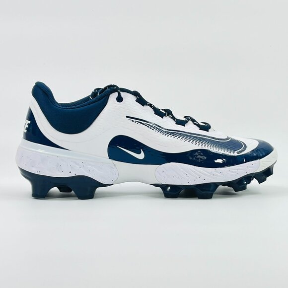 Nike Alpha Huarache Elite 4 Low MCS \'White Navy\' FD6255-107 Baseball Multi Size main image 10